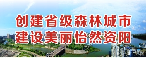 操死我逼视频创建省级森林城市 建设美丽怡然资阳